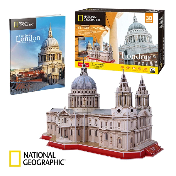 3d puzzle “catedrala sfîntul paul”, 107 elemente 2