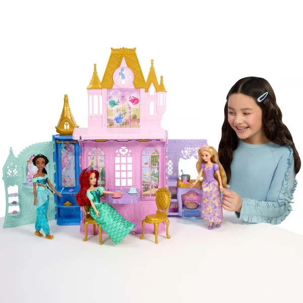Set de joacă disney princess „castelul prințeselor” cu păpușa rapunzel și accesorii 5