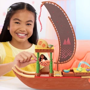 Set de joacă disney „moana 2” canoe de aventură cu păpușă și accesorii Thumbnail 6