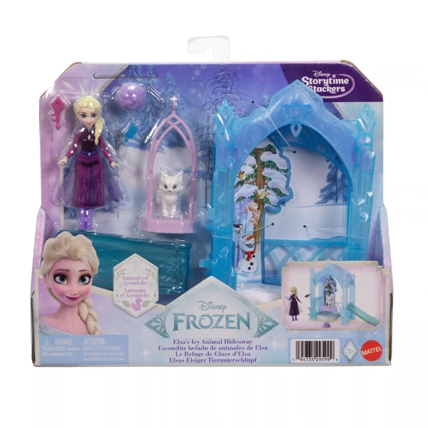 Set de joacă disney frozen „ascunzătoarea de gheață a elsei” 3
