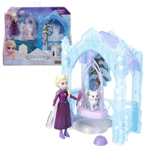 Set de joacă disney frozen „ascunzătoarea de gheață a elsei”