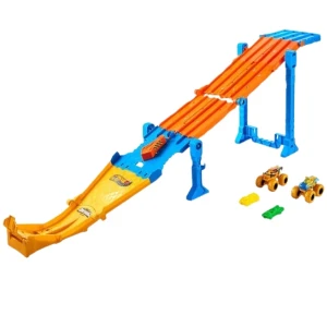 Игровой трек 2 в 1 hot wheels monster trucks «dual terrain raceway» с 2 машинками Thumbnail 2