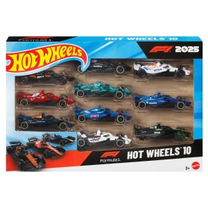 1:64 set mașinuțe formula 1 hot wheels, 10 buc Thumbnail 3
