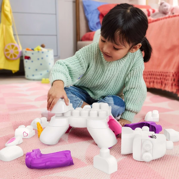 Конструктор 3 в 1 «волшебный единорог» mega bloks, 26 деталей 4