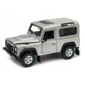 Коллекционный автомобиль land rover defender 1:24 welly Thumbnail 2