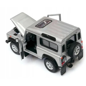Коллекционный автомобиль land rover defender 1:24 welly Thumbnail 3