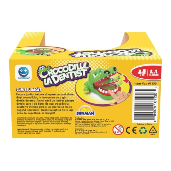 Joc interactiv „crocodilul la dentist” 6