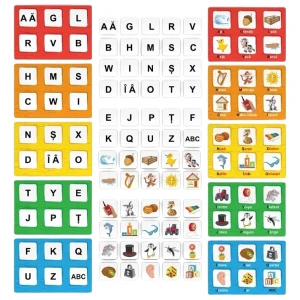 Joc educativ „învățăm alfabetul”, litere și imagini, (ro) Thumbnail 2