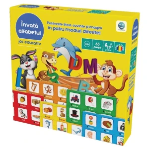Joc educativ „învățăm alfabetul”, litere și imagini, (ro) Thumbnail 3