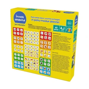 Joc educativ „învățăm alfabetul”, litere și imagini, (ro) Thumbnail 4