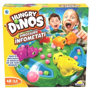 Joc de masă „dinozaurii flămânzi” cu bile colorate, pentru 2–4 jucători Thumbnail 3