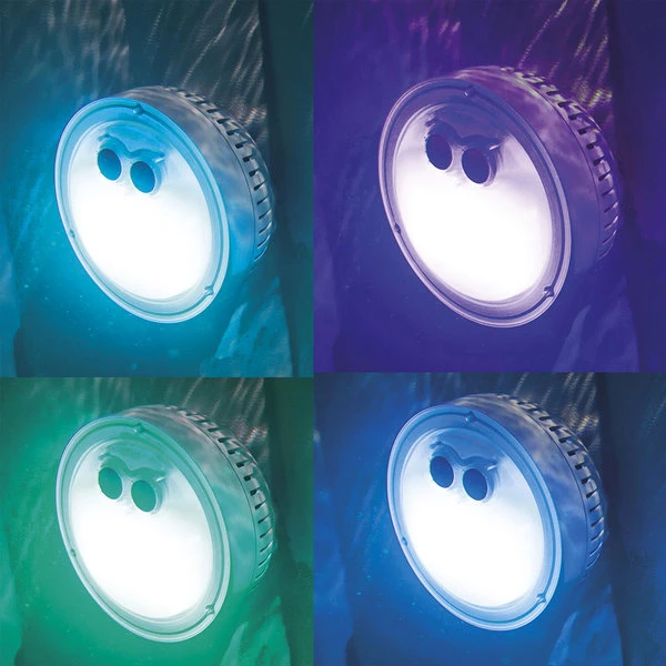 Intex lumină multicoloră pentru piscină spa, cu baterii 2