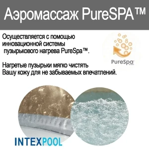 Intex надувной спа джакузи “jet &amp; bubble deluxe” 201×71см, 795л, 4-х местный Thumbnail 19