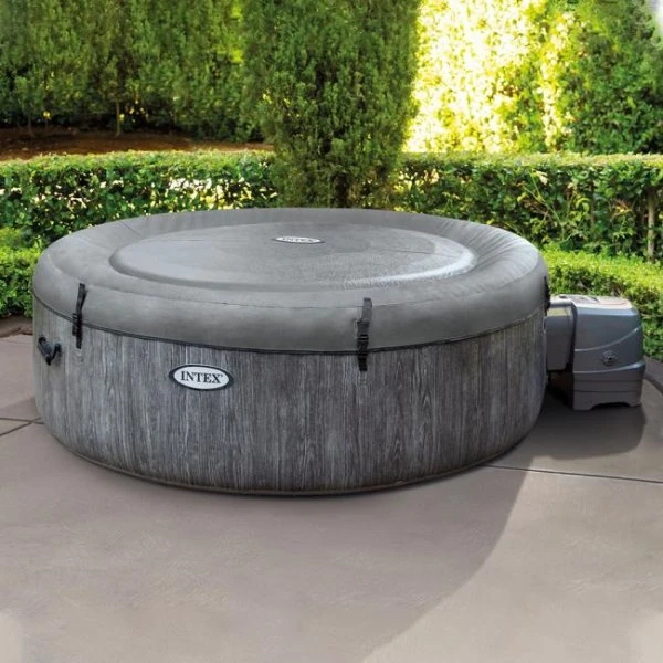 Intex jacuzzi spa gonflabil "greywood deluxe" 196х71 cm, 795l, 4 persoane 5