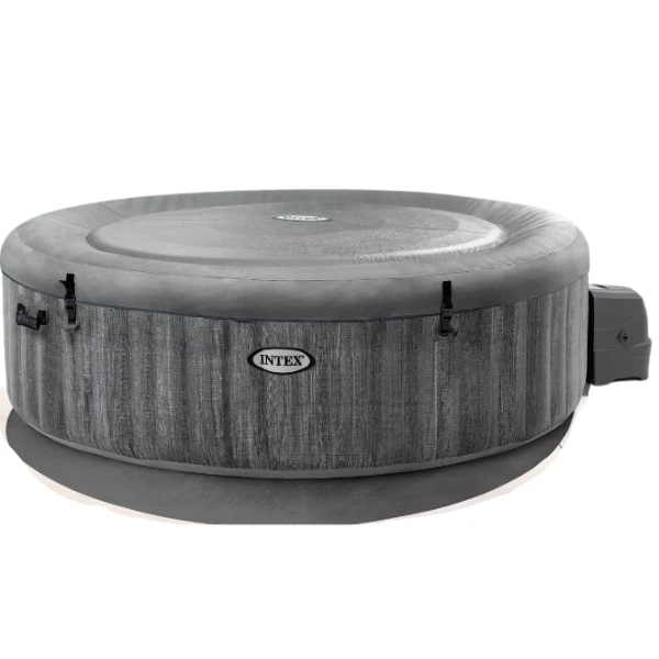 Intex jacuzzi spa gonflabil "greywood deluxe" 196х71 cm, 795l, 4 persoane 21