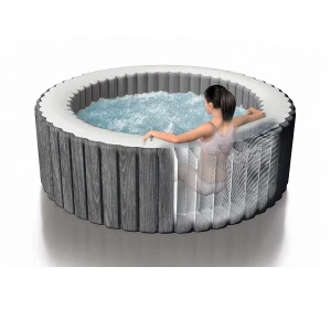 Intex jacuzzi spa gonflabil "greywood deluxe" 196х71 cm, 795l, 4 persoane Thumbnail 13