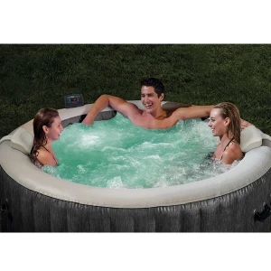 Intex jacuzzi spa gonflabil "greywood deluxe" 196х71 cm, 795l, 4 persoane Thumbnail 16