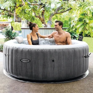 Intex jacuzzi spa gonflabil "greywood deluxe" 196х71 cm, 795l, 4 persoane Thumbnail 2