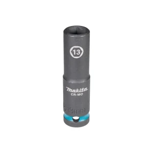 Головка ударная торцевая шестигранный impact black 13 мм 1/2" 81.5 мм makita