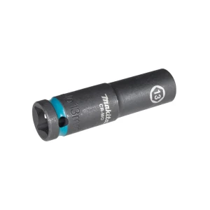 Cap cheie tubulară de impact hexagonal impact black 13 mm 1/2" 81.5 mm makita Thumbnail 2