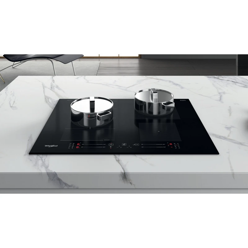 Индукционная варочная панель whirlpool wf s9365 bf/ixl, чёрный 9