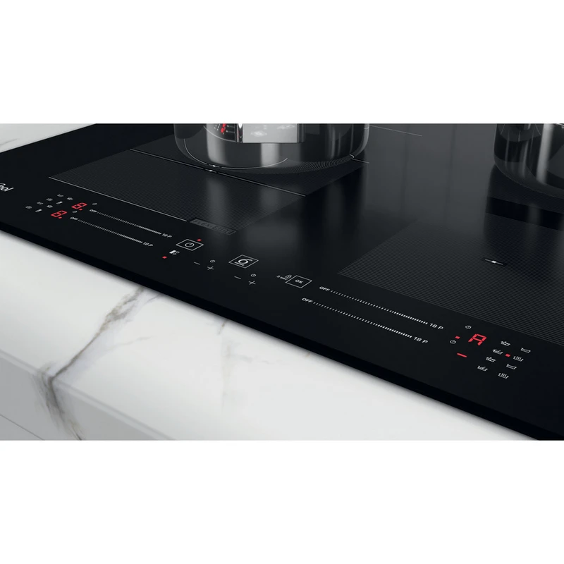 Индукционная варочная панель whirlpool wf s9365 bf/ixl, чёрный 8