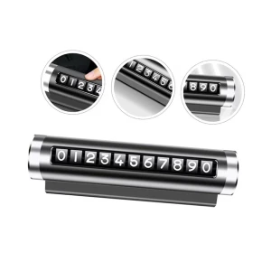 Luxury car temporary parking number Thumbnail 3