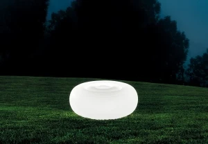 Intex puf gonflabil cu lumină led 86х33 cm pe baterii, cu încărcare usb Thumbnail 4