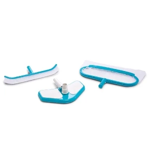 Intex set de curățare “deluxe” pentru piscină: plasă, perie, duză de aspirare