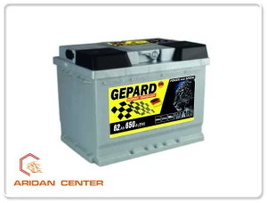 Acumulator auto gepard 62ah 650a
