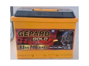 Acumulator auto gepard gold 63 ah 670a