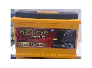 Acumulator auto gepard gold 75 ah 810a
