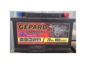 Acumulator auto gepard standart 70 ah 660a