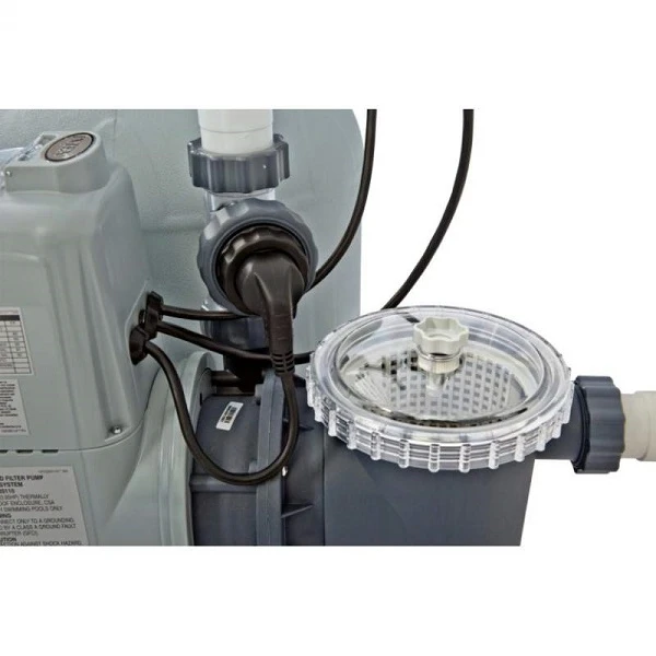 Intex pompă de filtrare cu nisip și generator de clor "krystal clear qx2600", rezervor de nisip 55 kg, capacitate 10000 l/oră 8