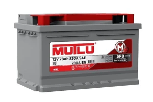 Acumulator auto mutlu 78 ah sfb 780a