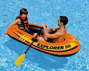 Intex надувная лодка “explorer 300” с веслами и насосом, 211x117x41 см, до 186 кг, 6+ Thumbnail 4