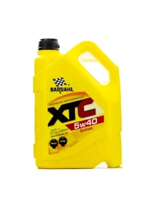 Ulei de motor bardahl 5w40  xtc 5l acea a3/b4 api sn/cf
