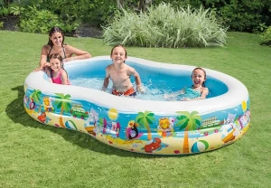 Intex piscină gonflabilă pentru copii “malul mării” 262x160x46 cm, 700 l, 3+ Thumbnail 2