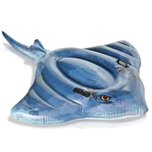 Intex plută-saltea gonflabilă “scat” cu mânere, 188х145 cm, până la 40 kg, 3+
