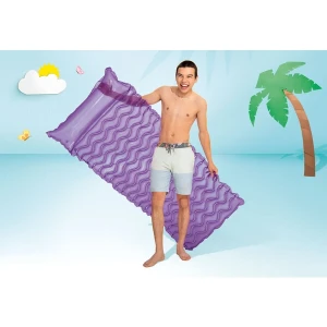 Intex saltea de înot gonflabilă cu tetieră "val" 229х86 cm,  până la 100 kg, 3 culori Thumbnail 8