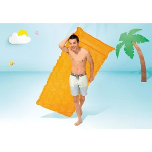 Intex saltea de înot gonflabilă cu tetieră "val" 229х86 cm,  până la 100 kg, 3 culori Thumbnail 9