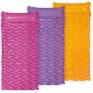 Intex saltea de înot gonflabilă cu tetieră "val" 229х86 cm,  până la 100 kg, 3 culori