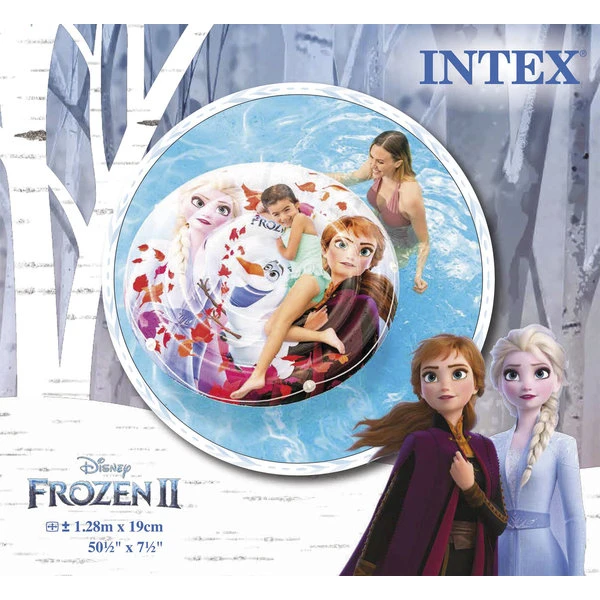 Intex saltea de înot gonflabilă “frozen” 128х19 cm, 3+ 3