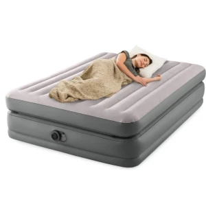 Intex надувная кровать "velur prime comfort" 152х203х51см со встр.нас. 220в, до 272 кг Thumbnail 2