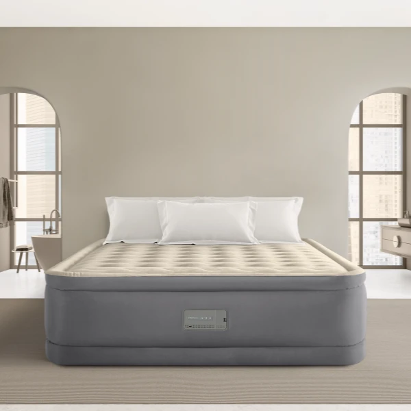 Intex надувная кровать “velur premaire ii” 152x203x46 см встр.нас. 220в, до 272 кг 8
