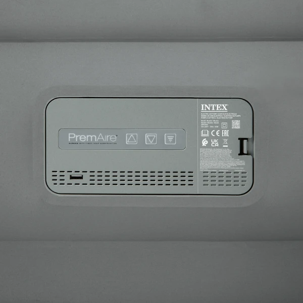 Intex надувная кровать “velur premaire ii” 152x203x46 см встр.нас. 220в, до 272 кг 9