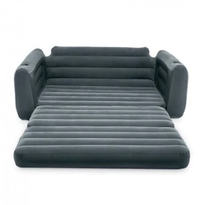 Intex canapea velur 224x203x66cm Thumbnail 3