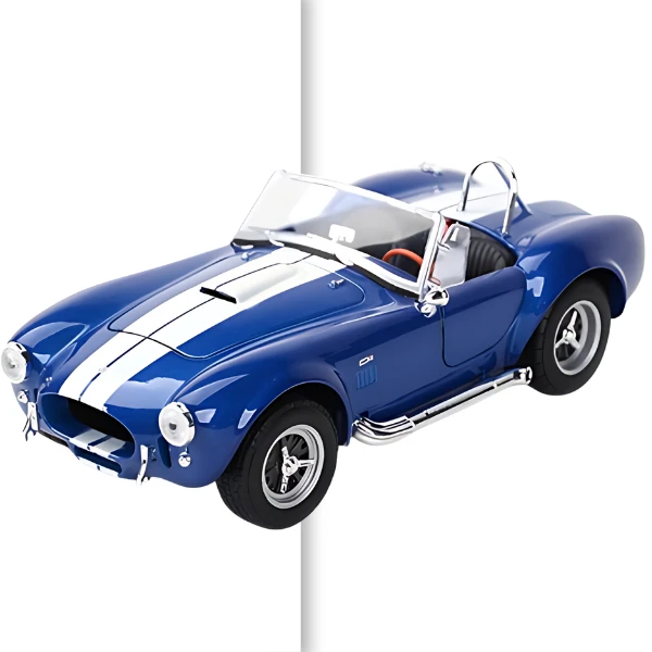 Коллекционный автомобиль shelby cobra 427 s/c 1965 1:24 welly 3