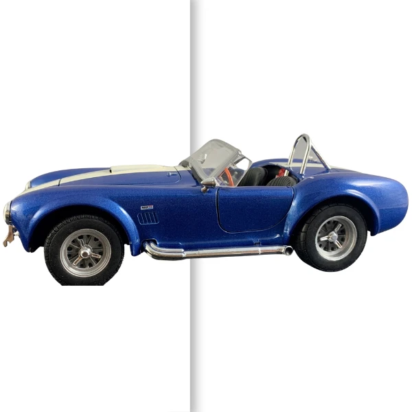 Коллекционный автомобиль shelby cobra 427 s/c 1965 1:24 welly 5