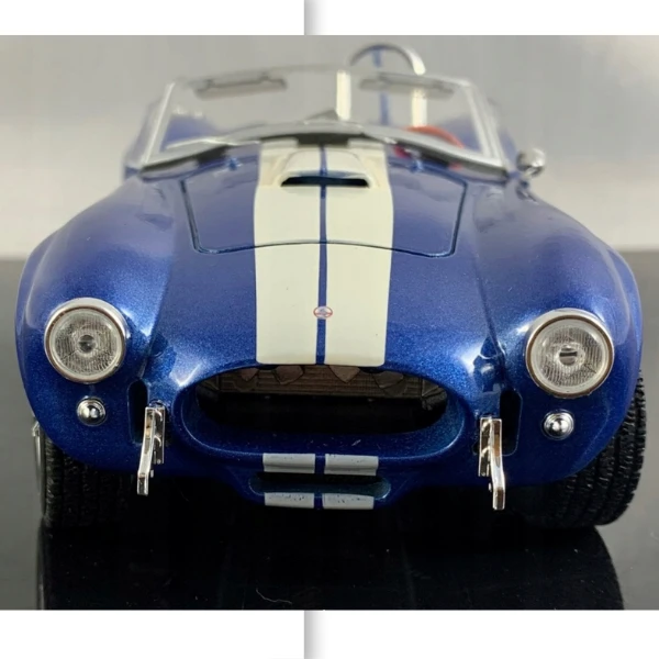 Коллекционный автомобиль shelby cobra 427 s/c 1965 1:24 welly 6